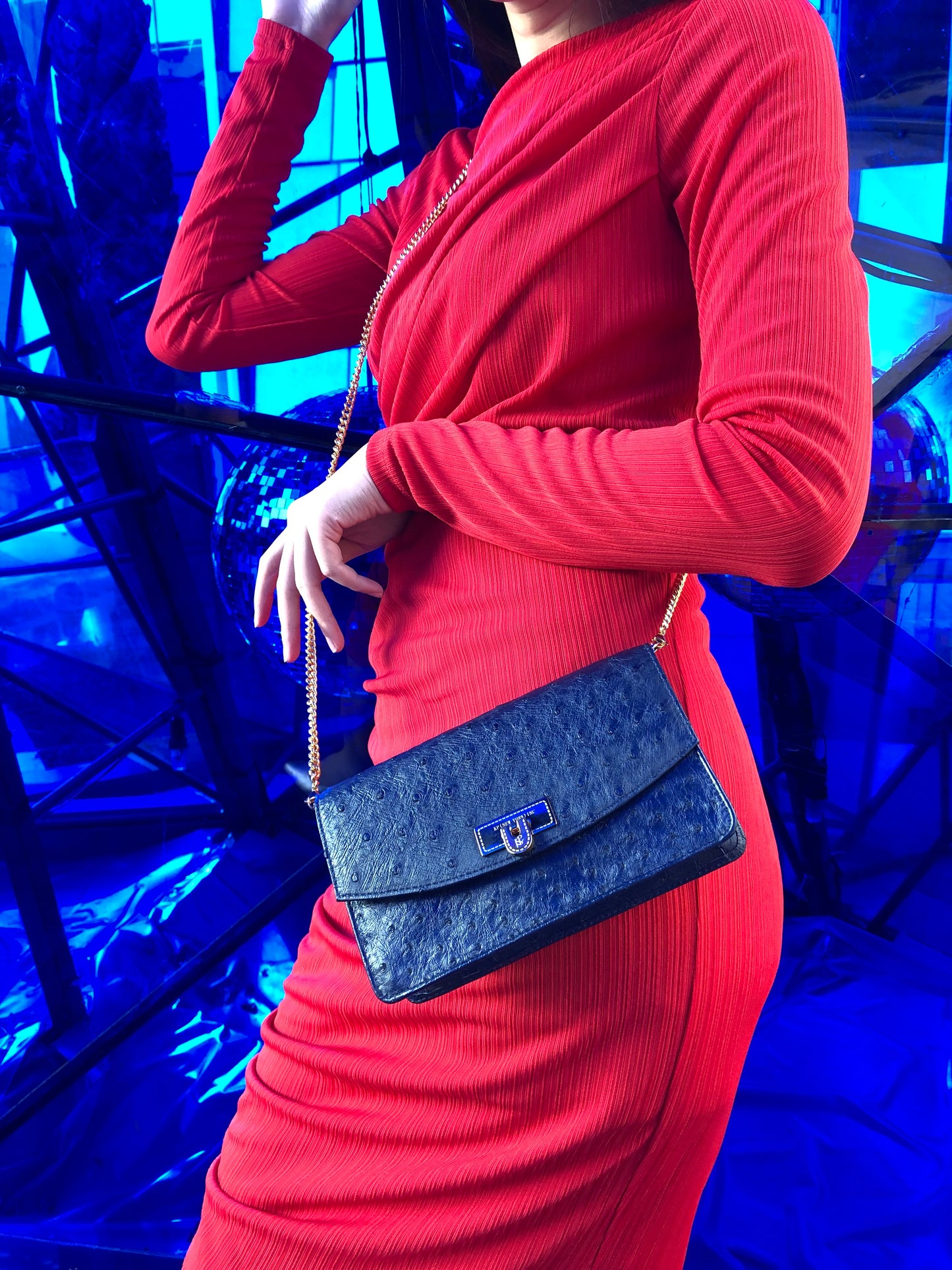 Clutch with Strap